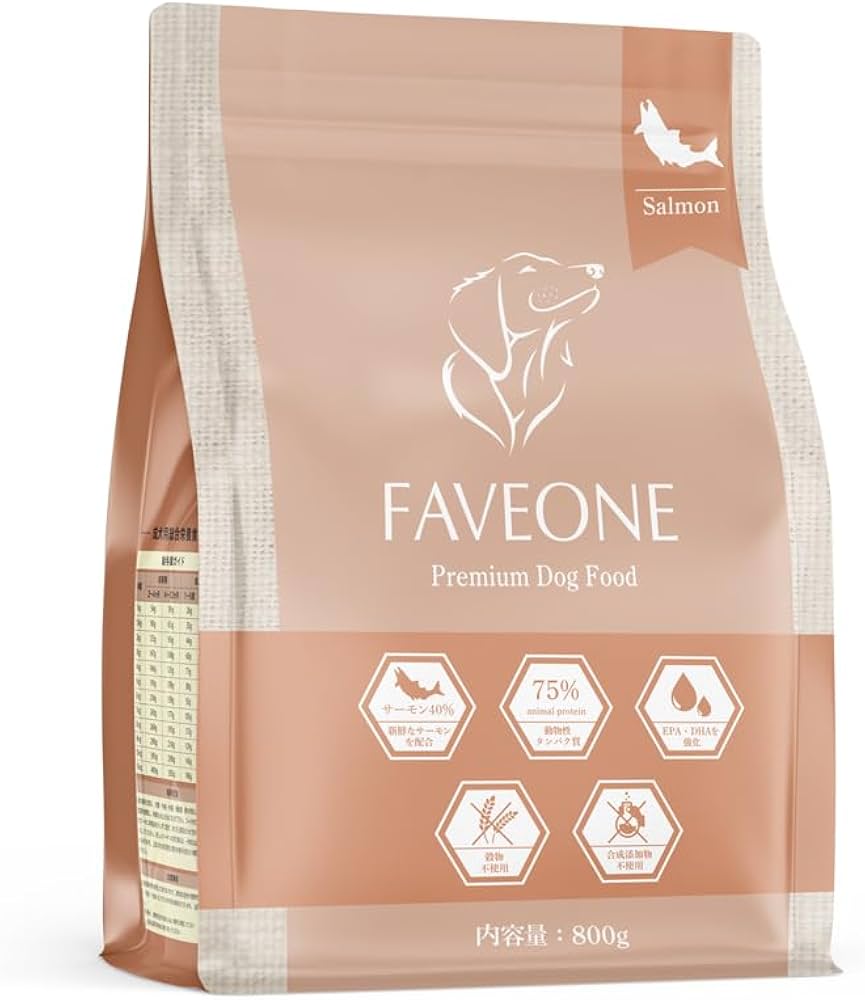 FAVEONE（フェイヴワン）全犬種用ドッグフード サーモン
