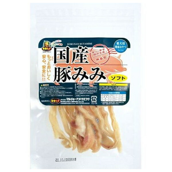 マルジョー＆ウエフク 国産豚みみソフト 45g