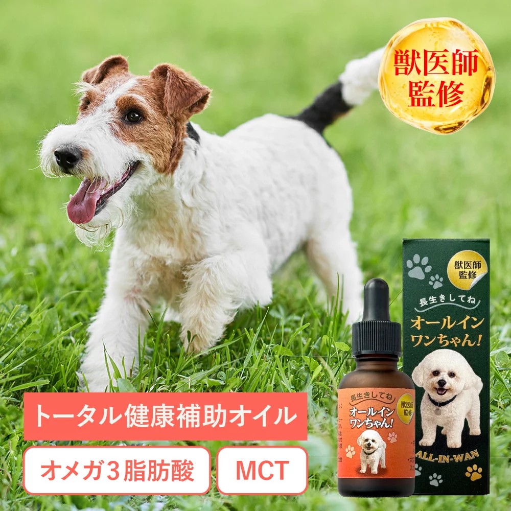 オールインワンちゃん 健康オイル 犬用 30ml