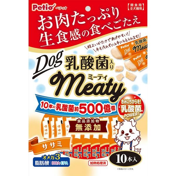 ミーティ ササミ 乳酸菌入り 10本入