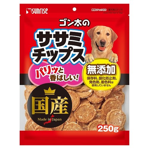 ゴン太のササミチップス 250g