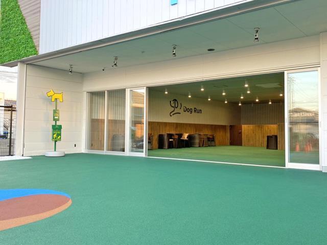 ペットショップCoo&RIKU長岡店のドッグラン