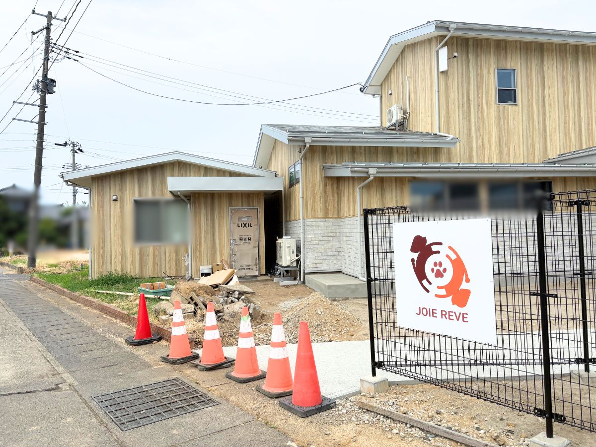 ドッグラン&カフェ ジョワレーヴの屋外ドッグラン